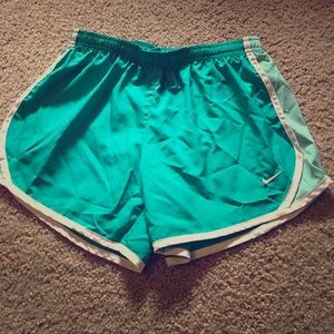 Nike Blue/Green Running Shorts