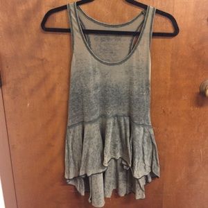 Free people XS High low tank top