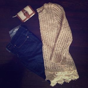 Open Knit Sweater