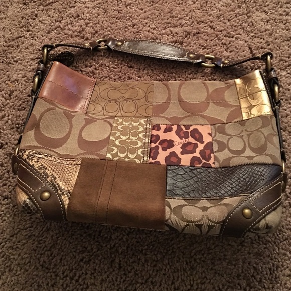 Patchwork Coach bag. Hard to find!!!!