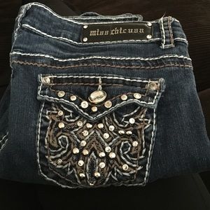 Jeans size 15, run smaller like a 13/14