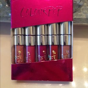 Colourpop matte lips set