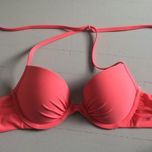 Hot pink swim top