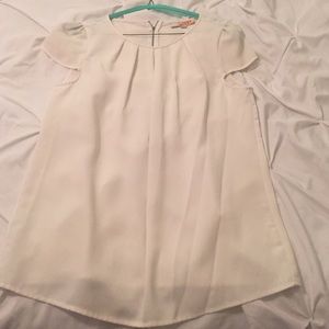 White Swing Blouse