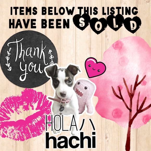 💖 Items below are sold. 💖