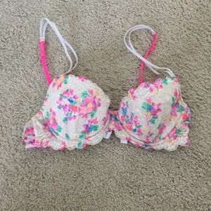 Floral day bra