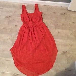 BCBG orange dress