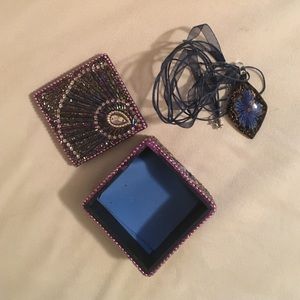 Floral Necklace + Box