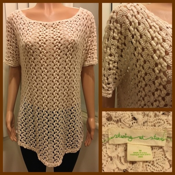 Urban Outfitters Staring at Stars Crochet Top