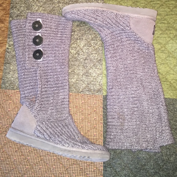 UGG Grey Classic Cardy