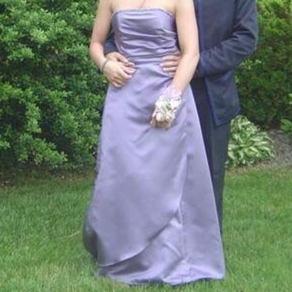 Beautiful lavender prom dress