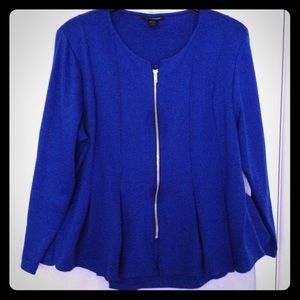 Ashley Stewart peplum jacket!