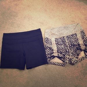 2 pairs of Lululemon shorts