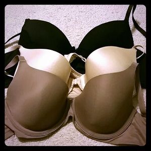 Bubdle of 3 brass size 34B