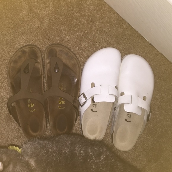 set of Birkenstocks
