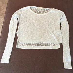 Abercrombie & Fitch Lace Back Shirt