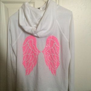Victoria secret zip up hoodie