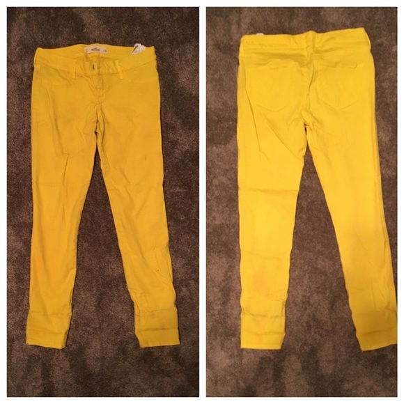 Yellow Skinny Jeans.
