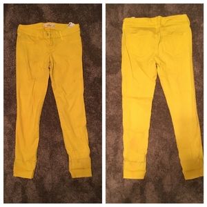 Yellow Skinny Jeans.