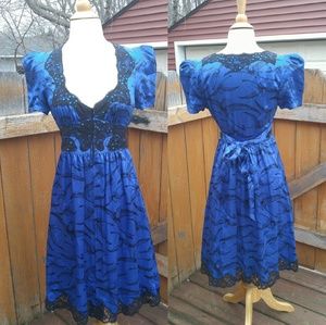 Betsey Johnson Pterodactyl Cup of Coffee Dress