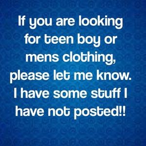 Like this to be notified of new men's postings