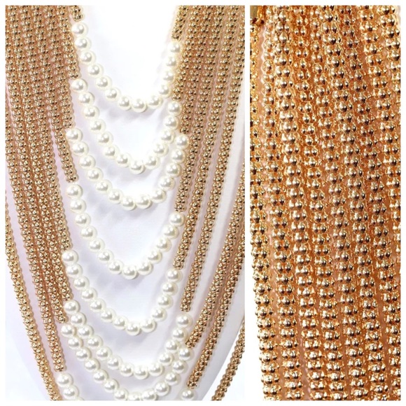 ‼️PRICE FIRM LAST CALL Chain Pearl Necklace - Picture 3 of 4