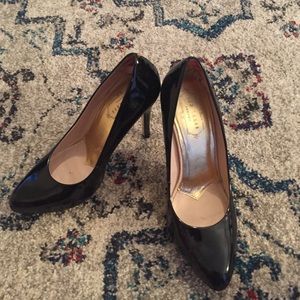 Black Patent Leather Pumps