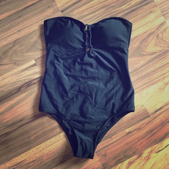 Braided Front One Piece Swimsuit