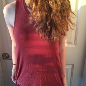 NWT Red Soft and Sexy Tank from AEO