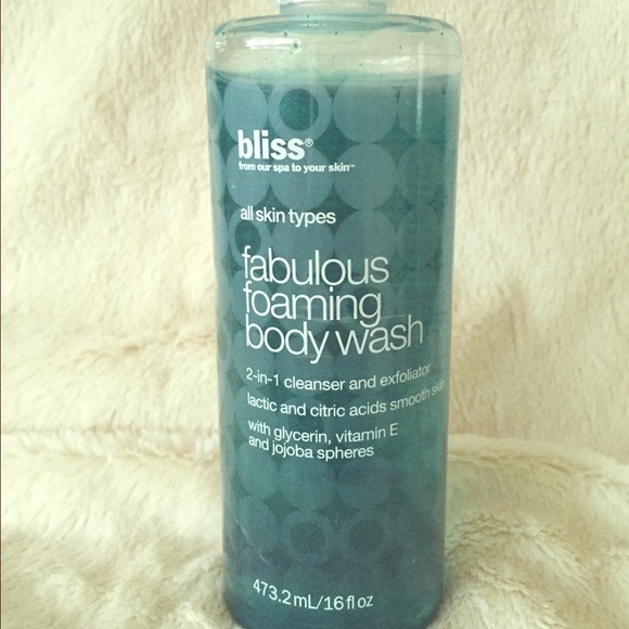 Bliss 2in1 cleanser and exfoliating 16fl oz