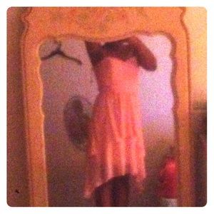 Strapless light Pink Dress