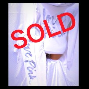 SOLD---VS PINK Sequins Hoodie and Sweatpants!