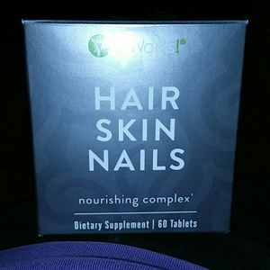 Hair skin nails open