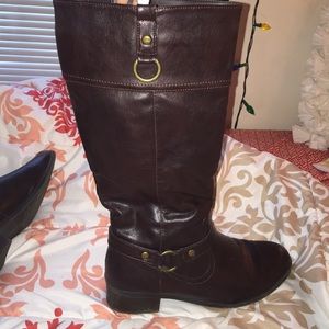 Size 10 Brown Rampage Boots