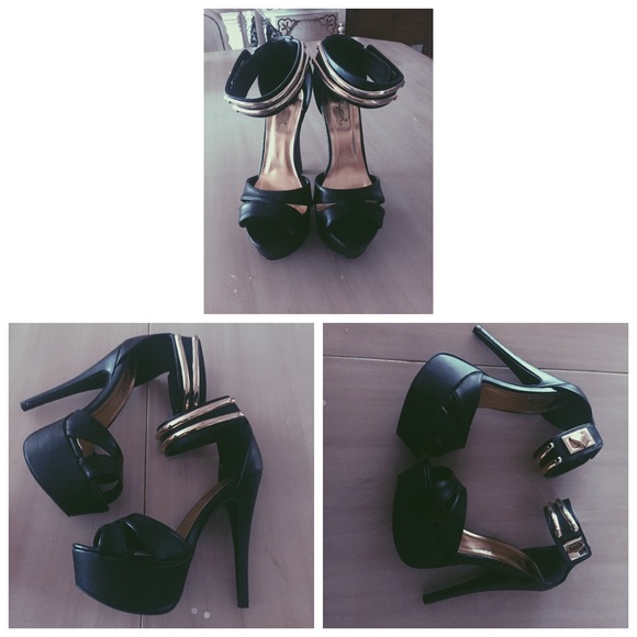 Black heels