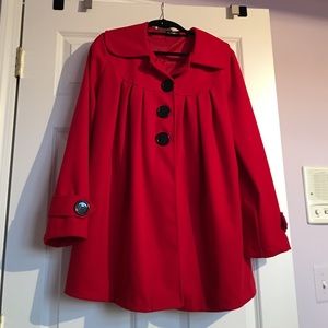 Just Mila - Red Coat