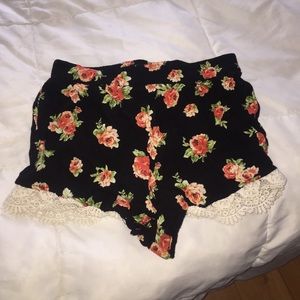 Forever 21 floral shorts