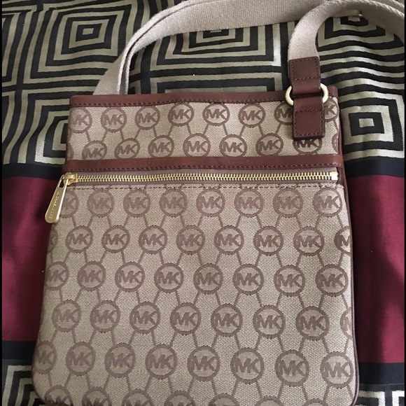 Michael Kors monogram cross body