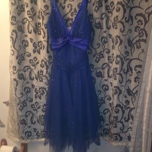 Blue formal dress