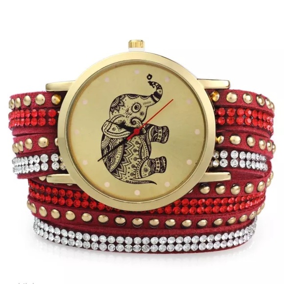 🚫Sold🚫Red Elephant Watch - Picture 2 of 4