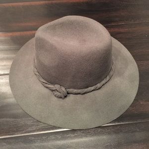 Gray Free People Hat