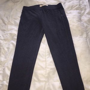 Hollister grey/ blue leggings