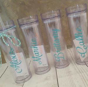Persobalized tumblers