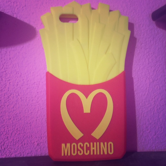 IPhone 6 + phone case , French fries Moschino
