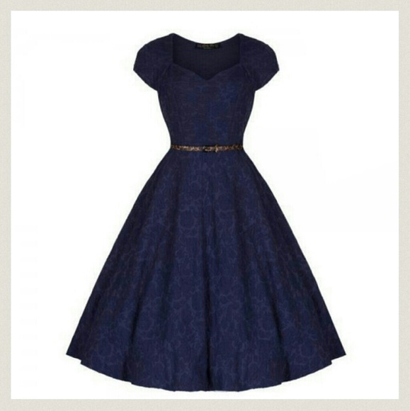 Victoria Jacquard Dress