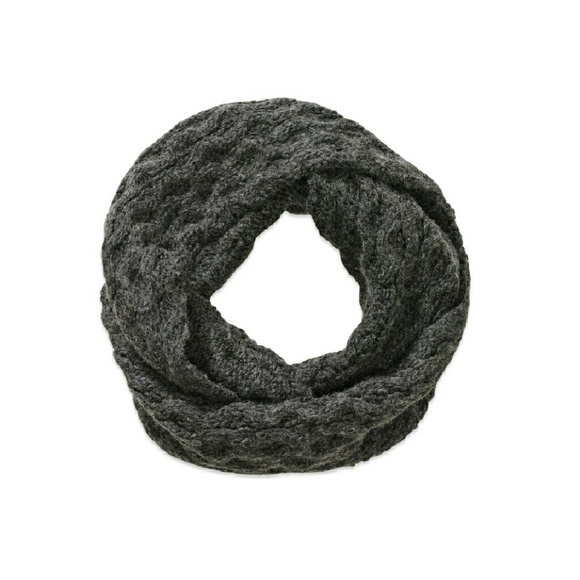 Wilfred grey cozy infinity scarf