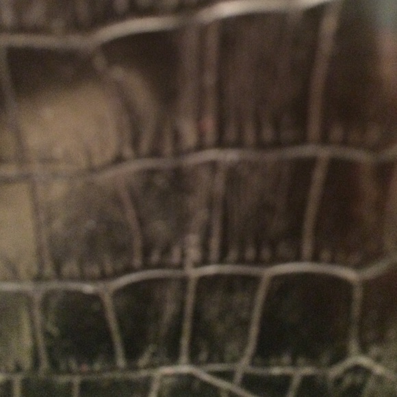 Purse Black CRAZY HORSE (Liz Claiborne Line) - Picture 4 of 4