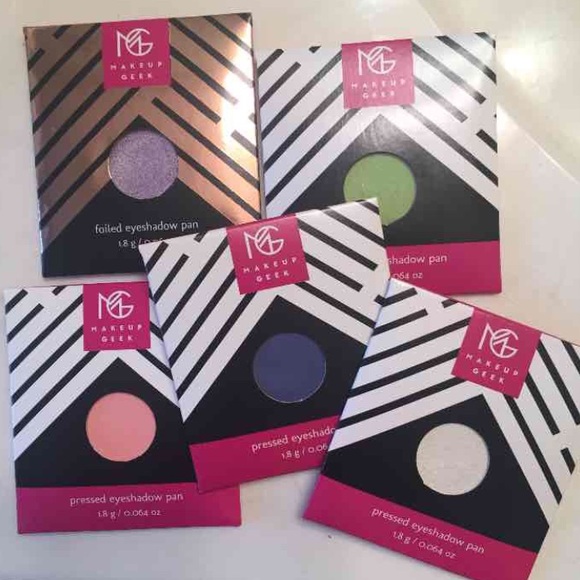 Makeup geek eye shadows