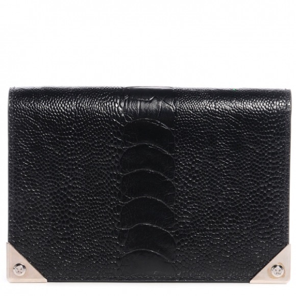 [RESERVED]Alexander Wang black Prisma biker wallet