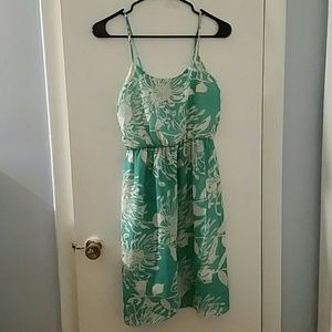 Blue Rain Sleeveless Dress